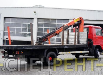 Аренда крана манипулятора до 5 тонн MAN