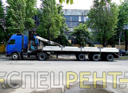 Аренда и услуги крана манипулятора VOLVO FH12 420
20 тонн VOLVO