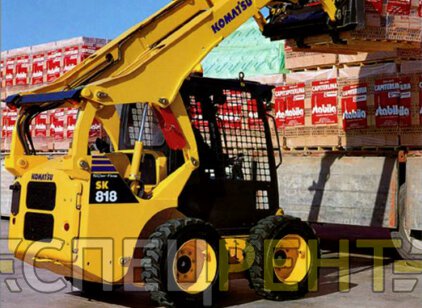 Аренда минипогрузчика KOMATSU SK818 KOMATSU
SK818
