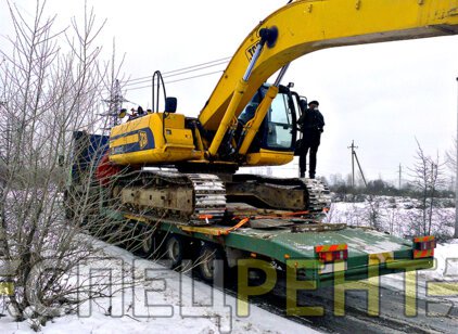 Услуги трала VOLVO 30 тонн VOLVO