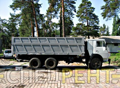 Аренда самосвала с прицепом КАМАЗ 17 13 тонн КАМАЗ