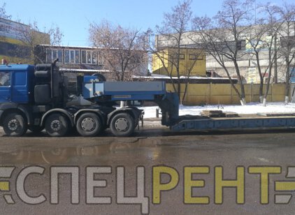 Негабаритные перевозки тралом 100 тонн MAN
41-464