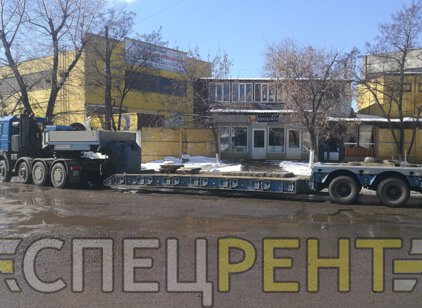 Негабаритные перевозки тралом 100 тонн MAN
41-464