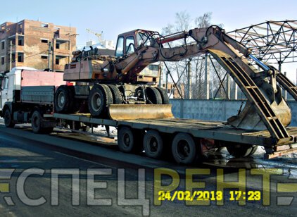 Аренда трала МАЗ 24 тонны МАЗ