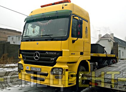 Перевозки тралом MERCEDES 60 тонн MERCEDES