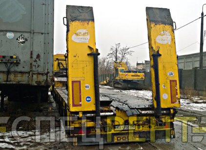 Перевозки тралом MERCEDES 60 тонн MERCEDES