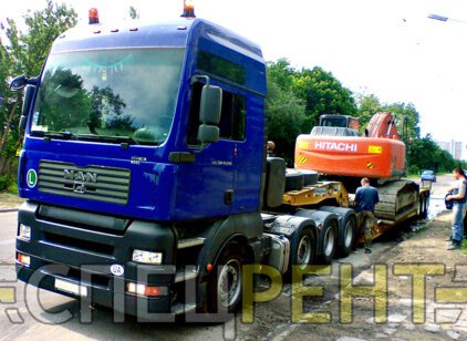 Грузоперевозки тралом MAN TGA 41.540 60 тонн MAN TGA 41.540