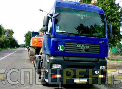 Грузоперевозки тралом MAN TGA 41.540 60 тонн MAN TGA 41.540