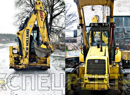 Заказать экскаватор с фронтальным погрузчиком NEW
HOLLAND NEW HOLLAND