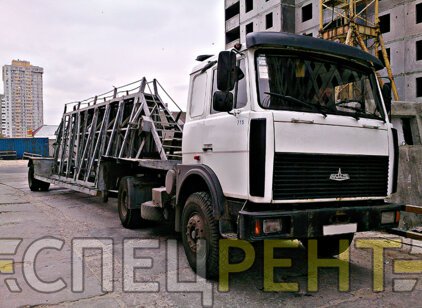 Аренда хребетного панелевоза МАЗ 20 тонн - НЕТ В
НАЛИЧИИ МАЗ