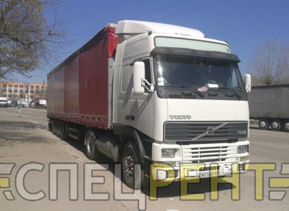 Грузоперевозки тентованой фурой Volvo FH12