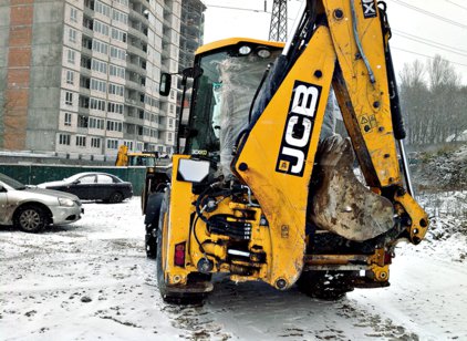 Аренда Уборка снега JCB 3CX