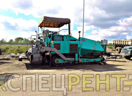 Аренда асфальтоукладчика Vogele Super 2500 Аренда асфальтоукладчика