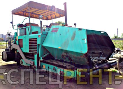 Аренда асфальтоукладчика Vogele Super 2500 Аренда асфальтоукладчика