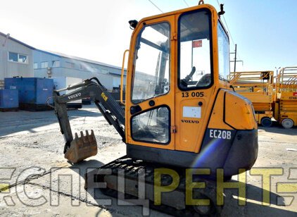 Услуги мини экскаватора VOLVO EC20B VOLVO
EC20B