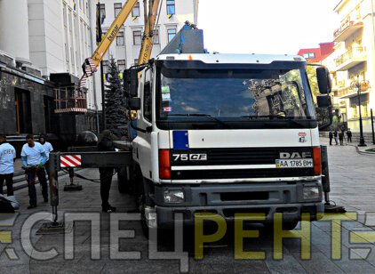 Аренда автовышки DAF 34 метра DAF