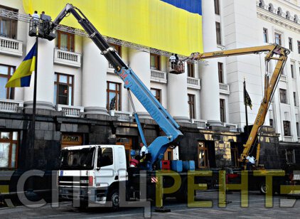 Аренда автовышки DAF 34 метра DAF