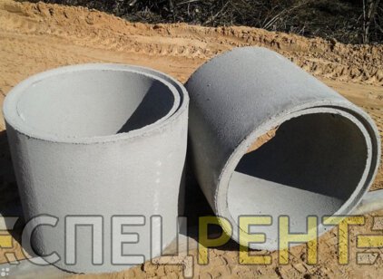 Купить железобетонные кольца с доставкой Кольца бетонные