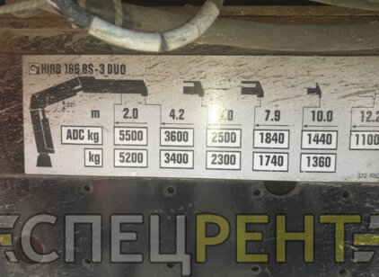 Услуги крана манипулятора 10 тонн Renault