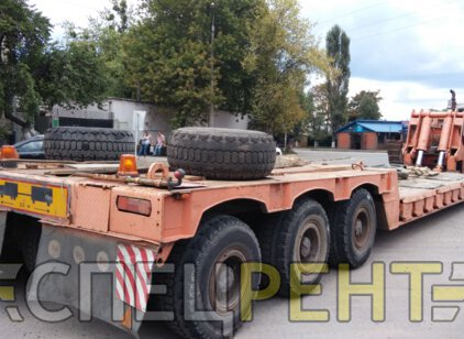 Негабаритные перевозки тралом 60 тонн MAZ