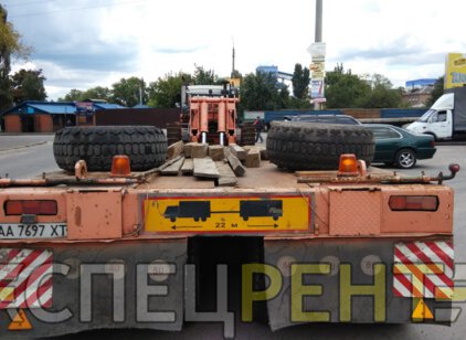 Негабаритные перевозки тралом 60 тонн MAZ