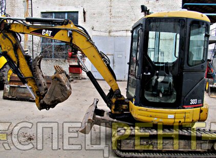Заказать мини экскаватор CATERPILLAR 303CR CATERPILLAR 303CR